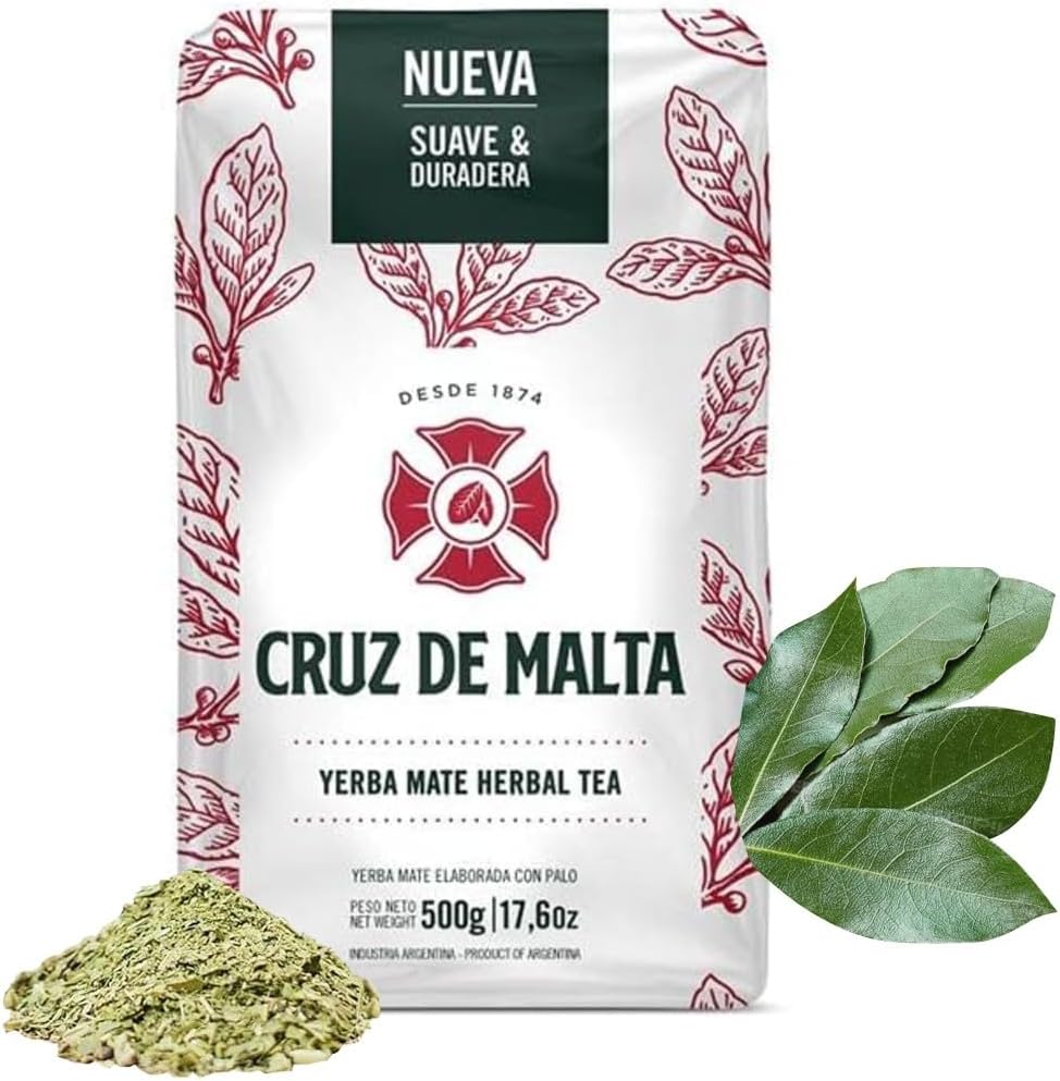 Yerba Mate | Gluten-Free | Large Leaf Low Dust Yerba Mate | 1.1 Lbs - 500Gr