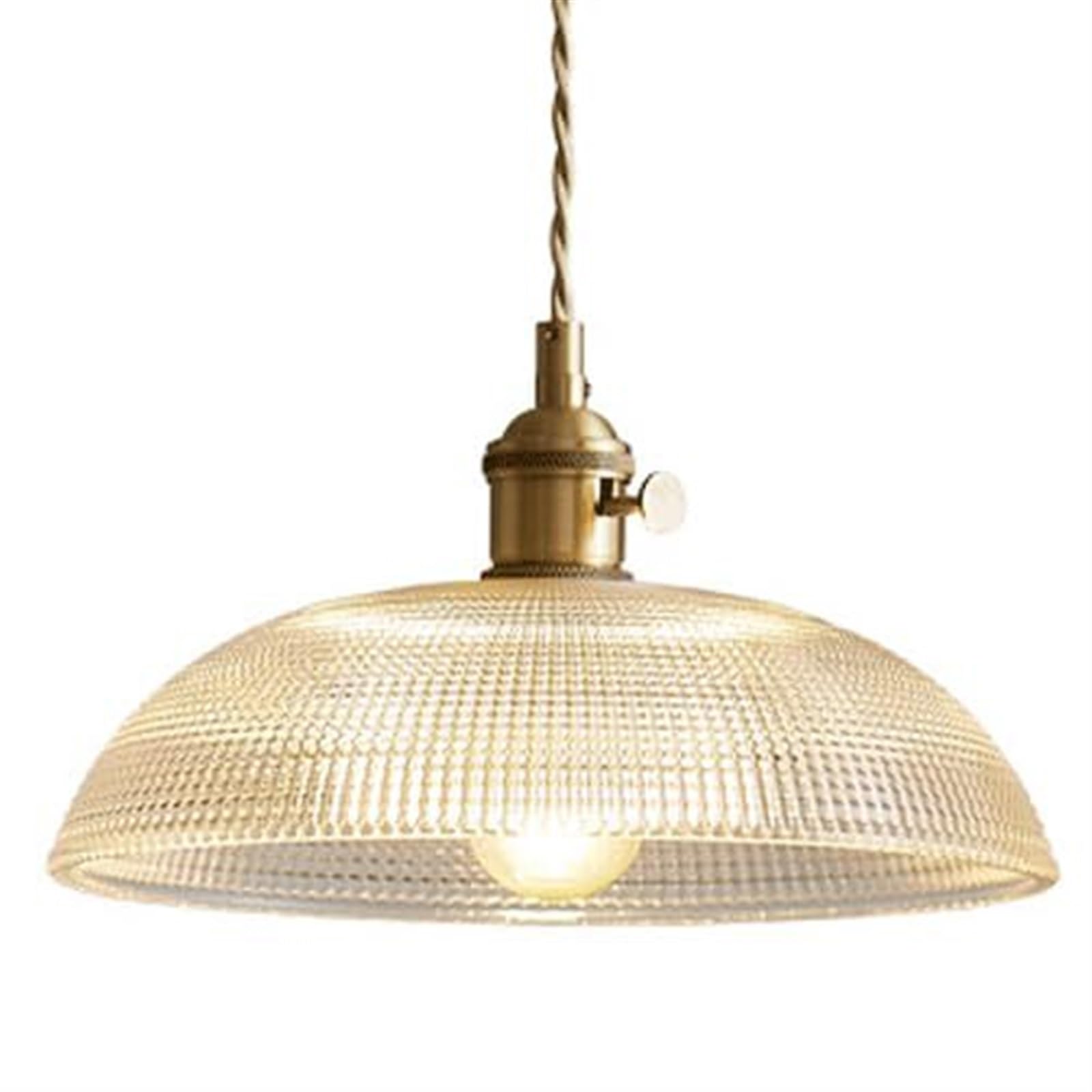 HXYSXHJUO Nordic Style Hat-Shaped Glass Pendant Chandelier - E27 Base Flush Mount Light for Restaurant & Aisle