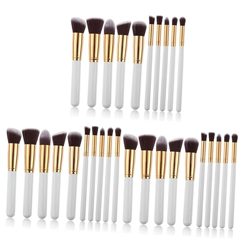 Miniatura 9 de minkissy Brochas para Maquillaje, Brochas para Maquillaje, Brochas para Maquillaje, Cepillos Cosméticos Platino