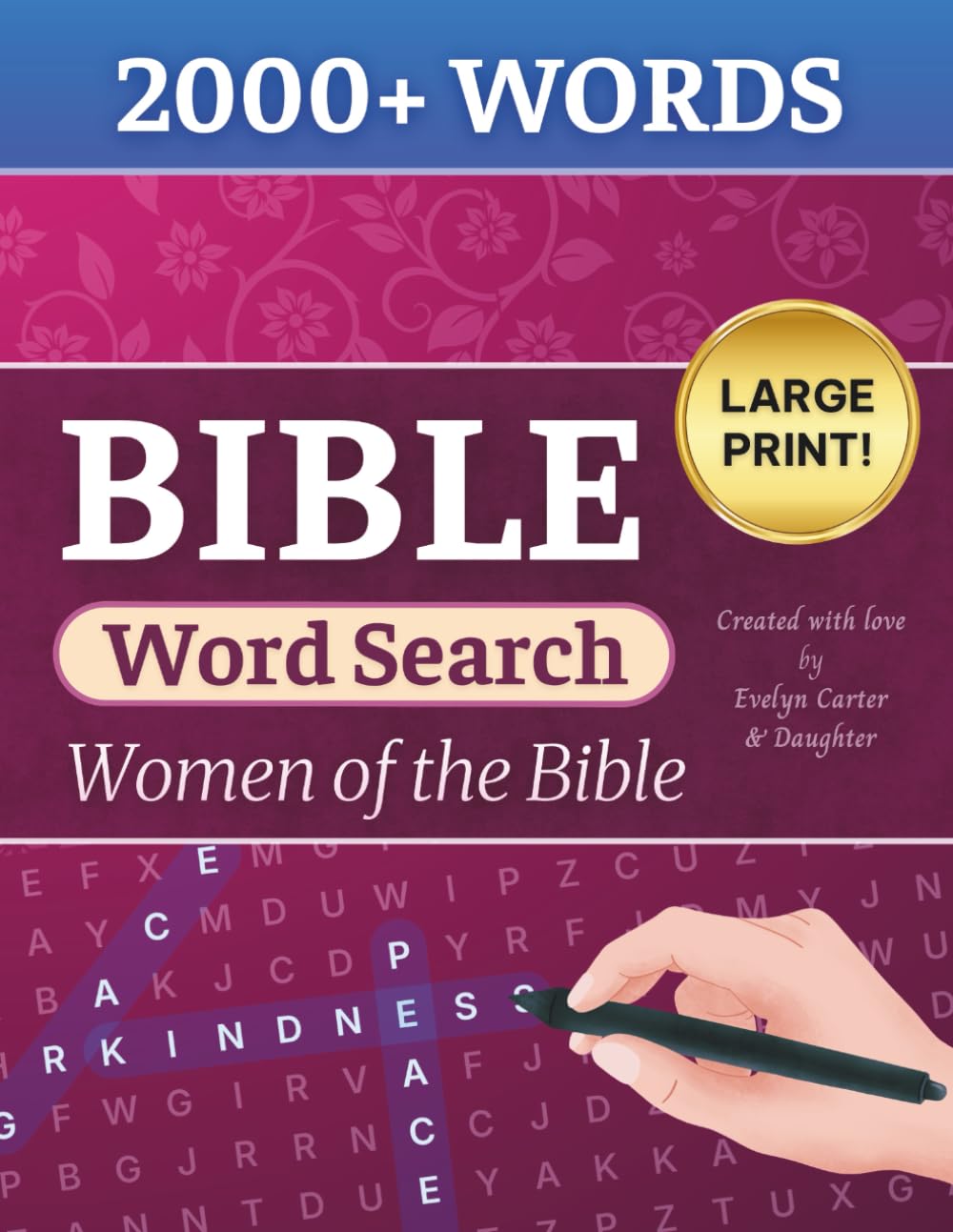 Women of the Bible Word Search: 100+ Large Print Inspirational Puzzles for Women and Seniors to Deepen Faith and Keep the Mind Active