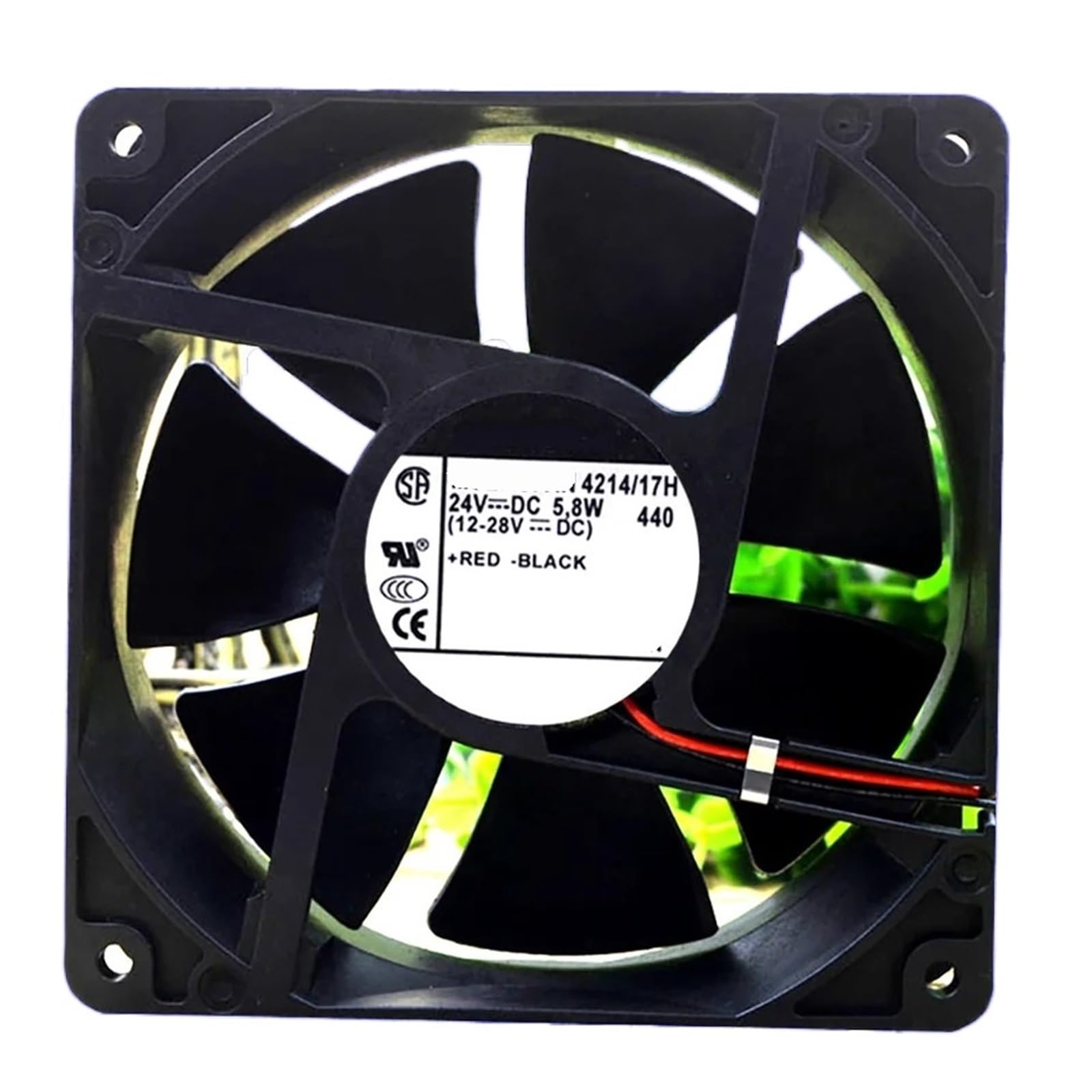 CXDFRSER 4214/17H 24VDC 5.8W Cooling Fan 12038 120 * 120 * 38mm
