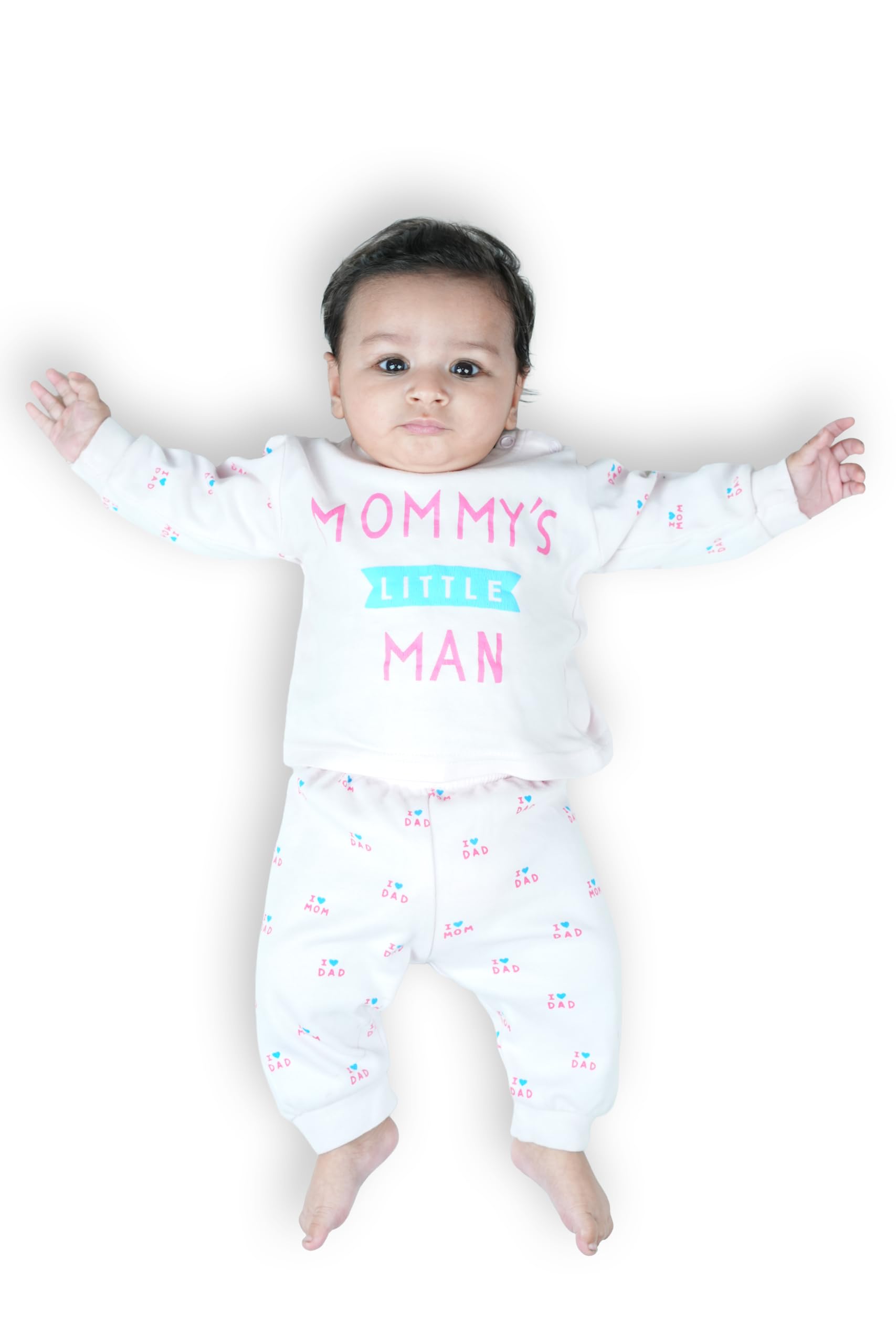 Baby Boys Regular Fit Combo Set Printed Cotton Casual (6-12 Months)-picture-28