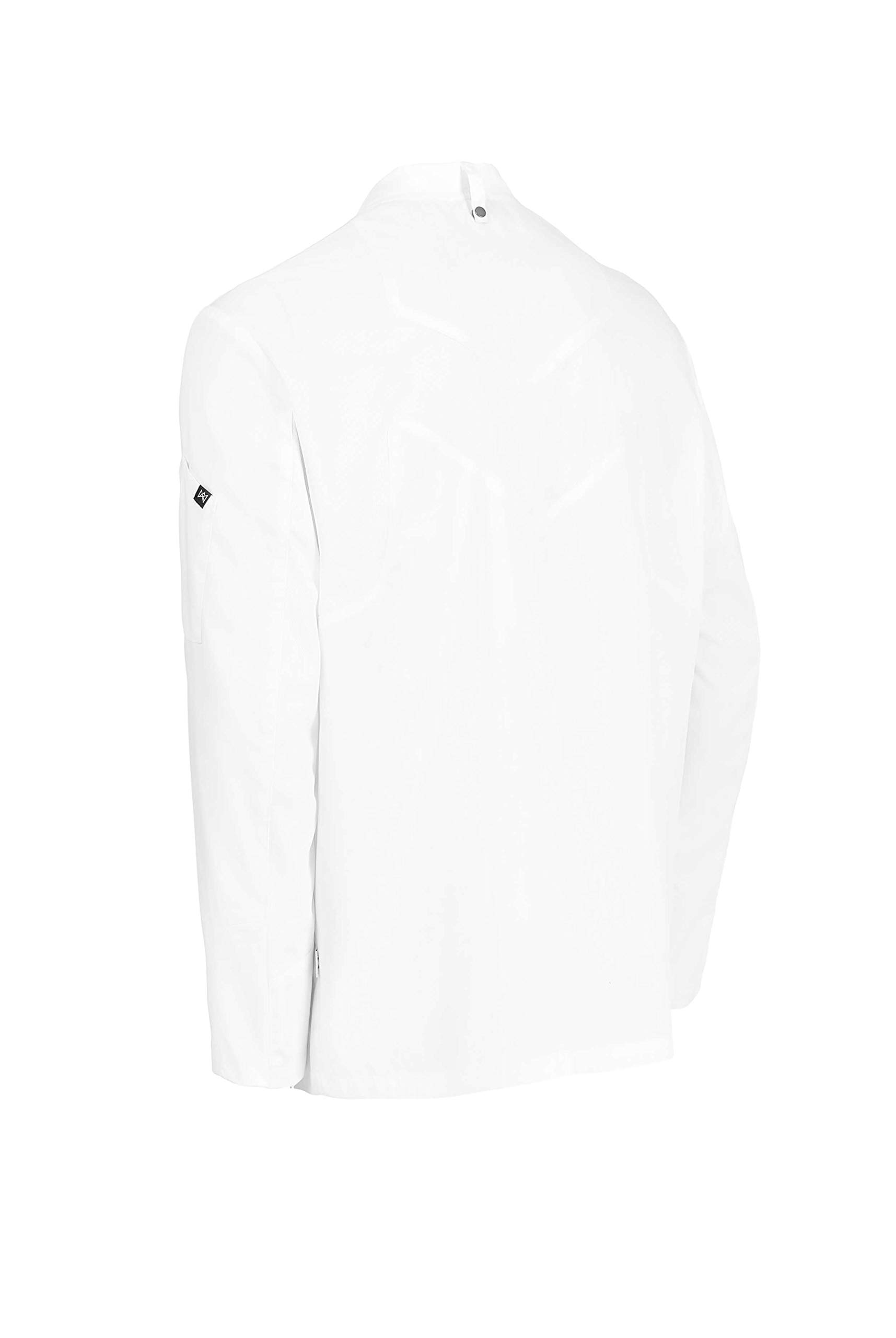 Chaquetilla Cocinero Hombre de Manga Larga con Corchetes de diseño Regular Fit. Ropa Cocina/Hostelería. Ref: 4121
