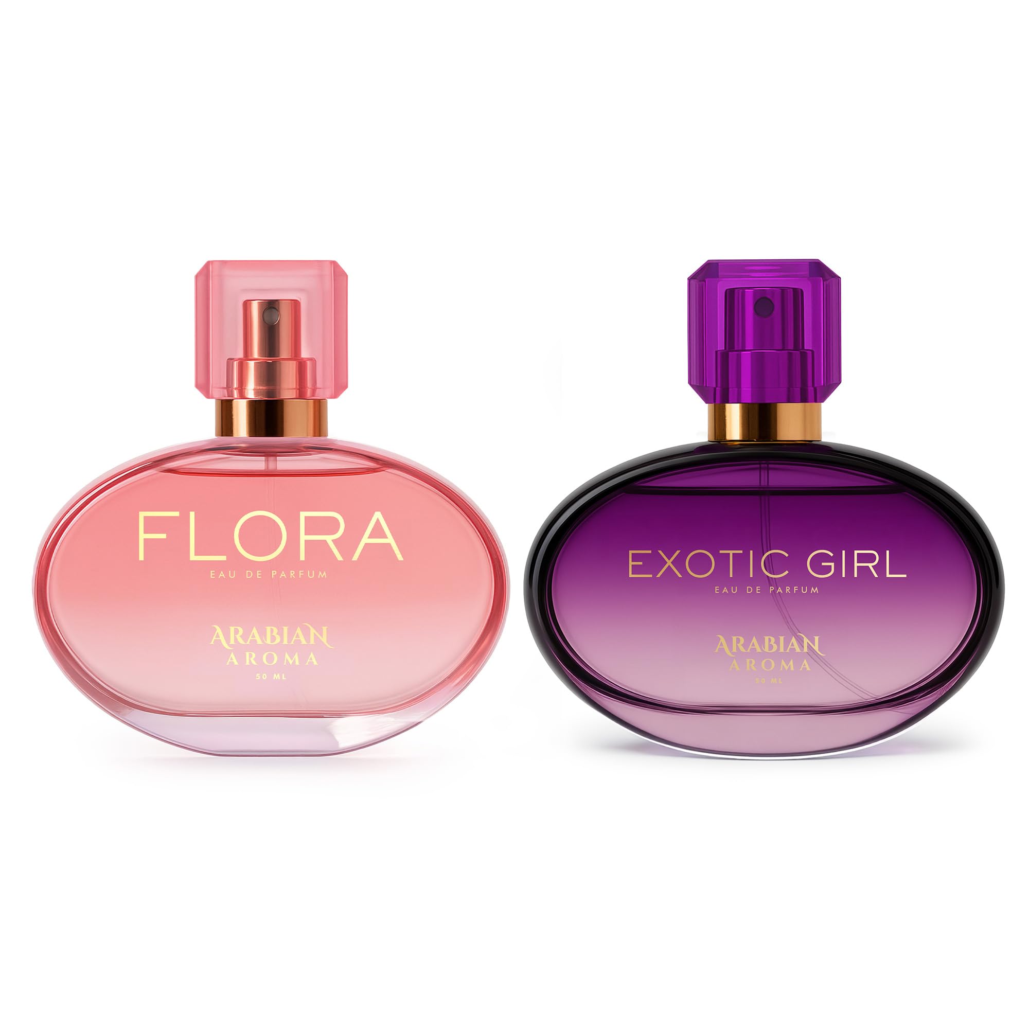 Arabian Aroma Flora & Exotic Girl Eau De Parfum for Women | Long Lasting Perfume Gift Set | Floral & Exotic Fragrance | 50ml Each-picture-45