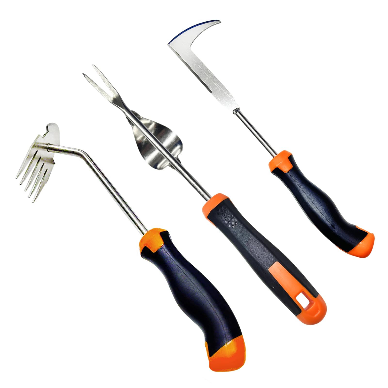JJIW 3 Pcs Weed Puller Tool, Manual Garden Weeder
