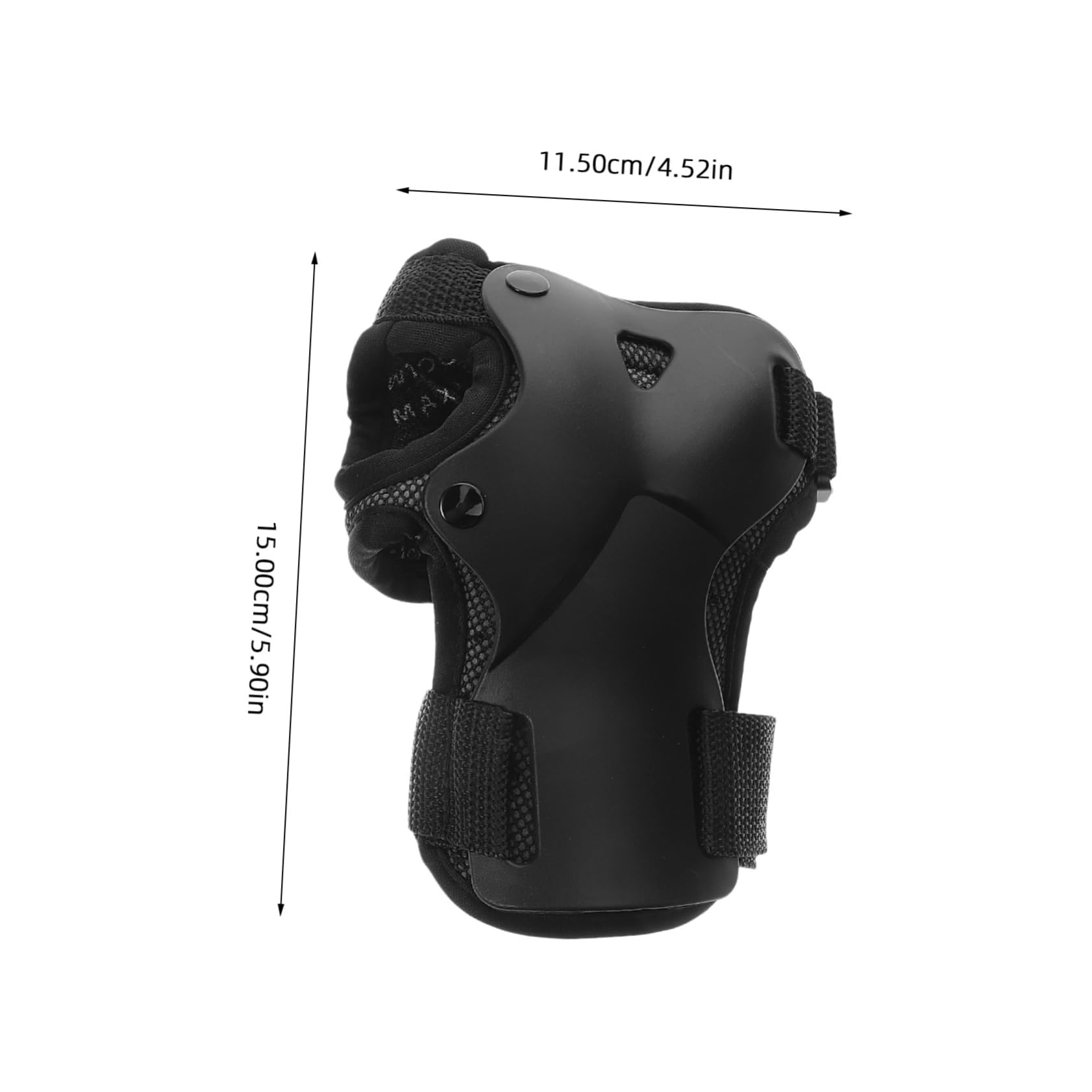 BRIGHTFUFU Roller Skating Wrist Guards for Adults Wrist Support for Ice Skating Sturdy Ski Wrist Guard Palm Protection for Men Women