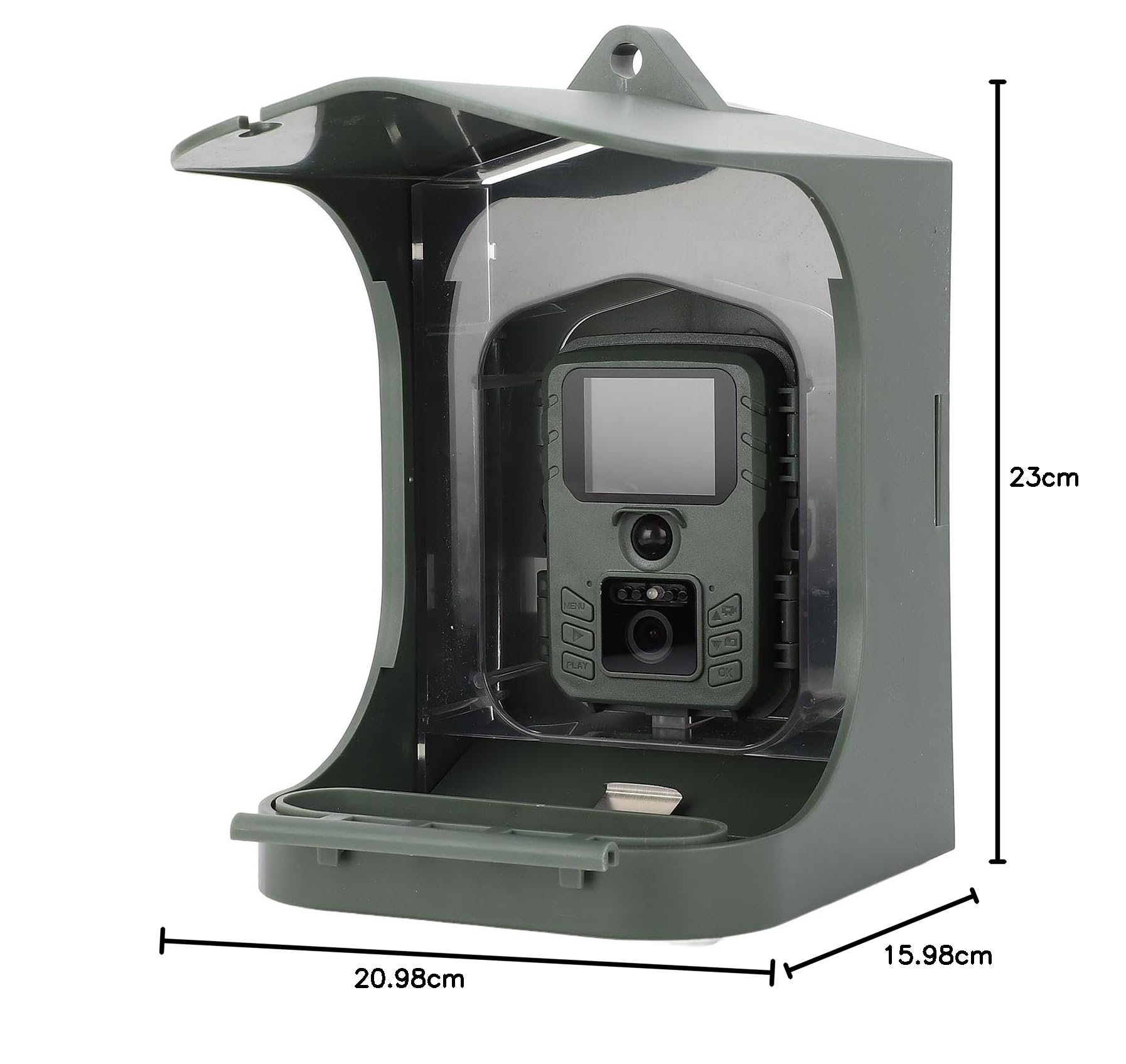 KIMISS Rozpoznawanie Ptaków AI Smart Bird Feeder z Aparatem 1080p HD Wideo Kamera Ptaków Wsparcie do 256 GB Nocne Widzenie na Zewnątrz