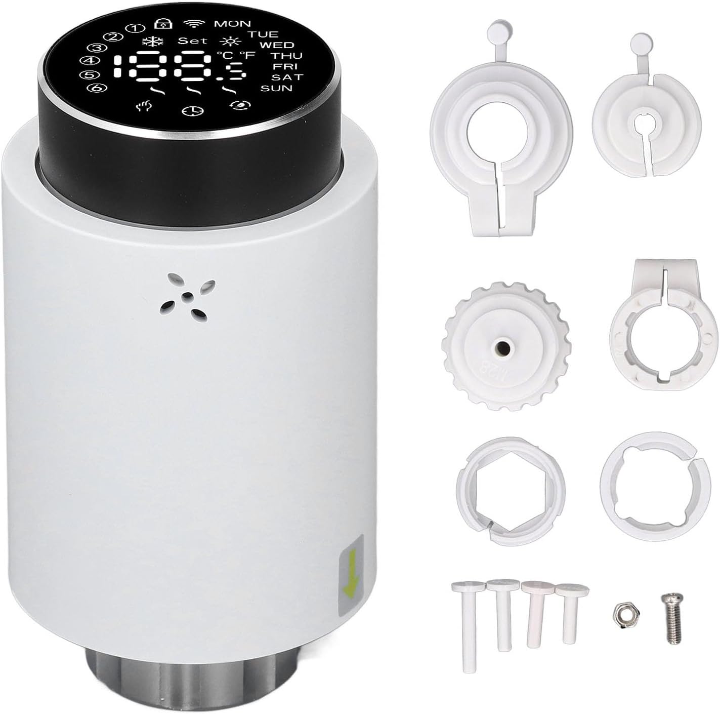 Fdit Thermostatic Valve with all included installation accessories