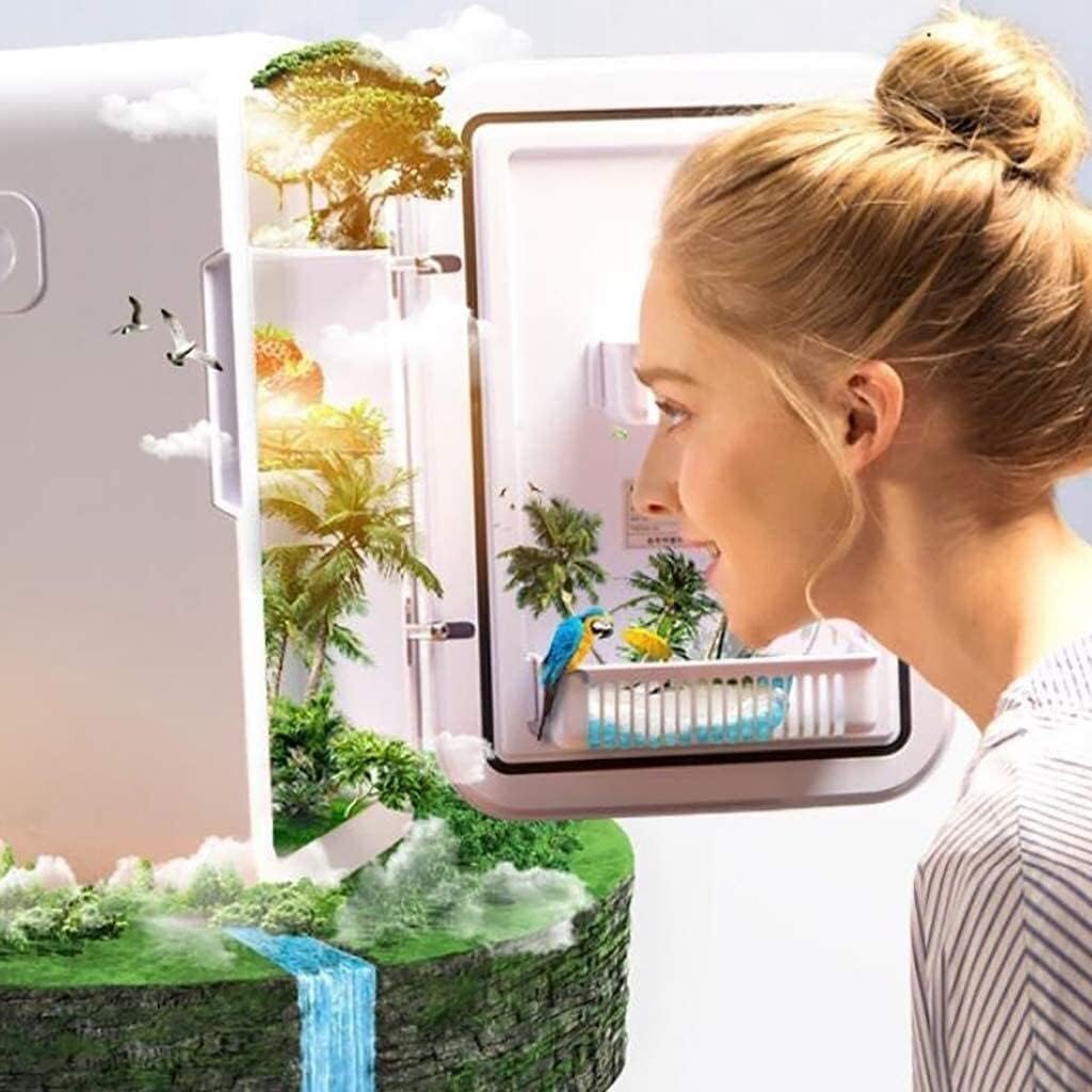 Portable Fridge Cools Provides Compact Storage for Skincare Snacks 20-Liter Capacity for Home Car