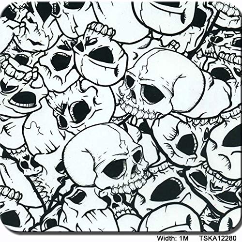 Hydrographic Film Hydrographic Film Water Transfer Print Hydrographics Film, 1.0 Meter Width - Hydro DipHydro Dipping Film -Zombie/Skull pattern- Multi-color Optional hydro dipping film, water dipping