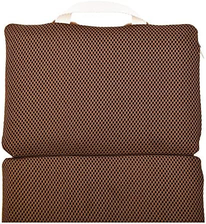 りぶはあと ぷにもち折りたたみクッション ねむねむアニマルズ ミケネコのゆず (全長約35cm) ハニカム構造 ゲルクッション 87401-10