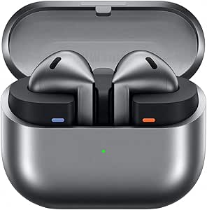 Samsung Galaxy Buds3 Silver with Galaxy AI, Wireless Earbuds (Noise Cancelling)