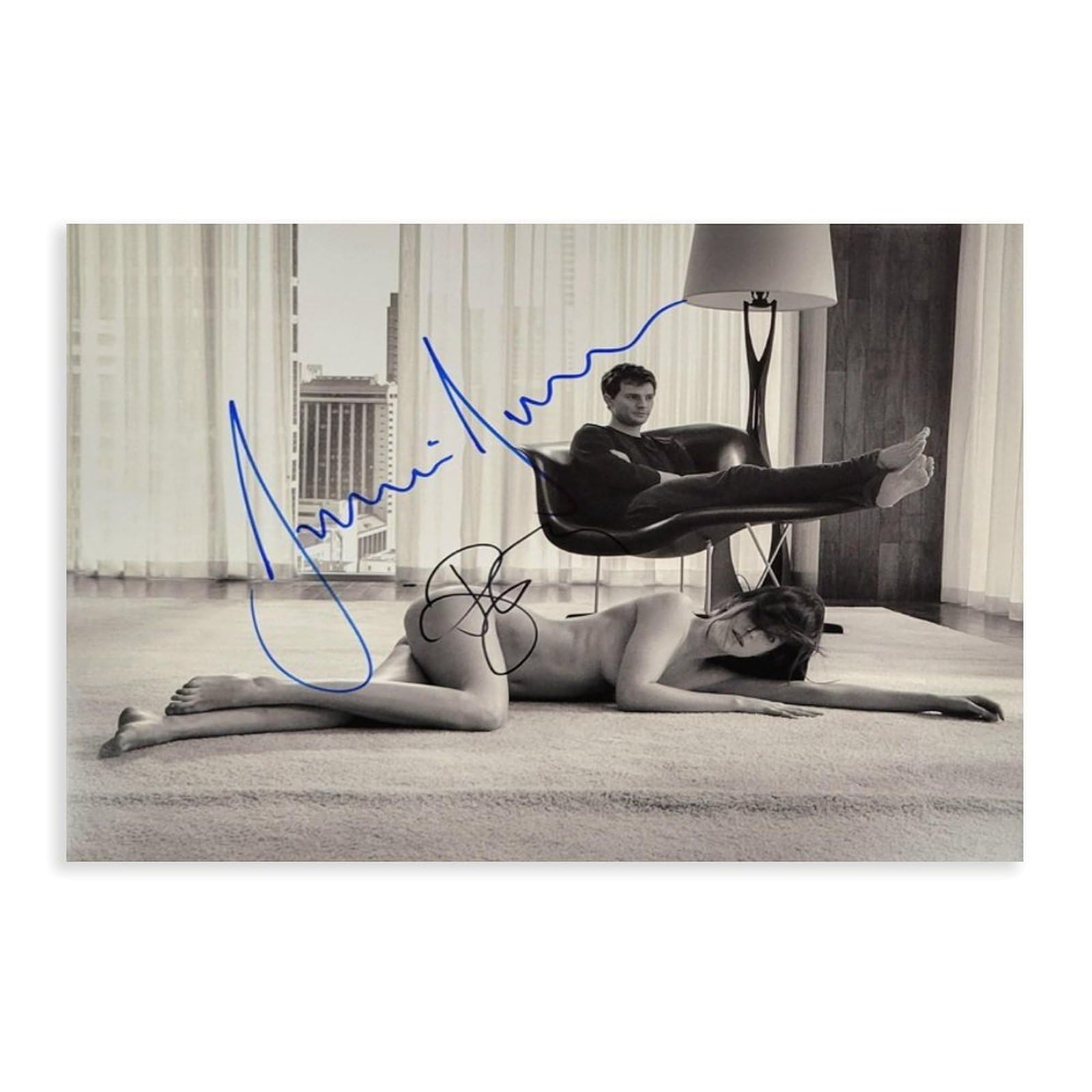 Phthdb Unframe-Style Actor Jamie Dornan Poster Canvas Poster Office Decor Gift