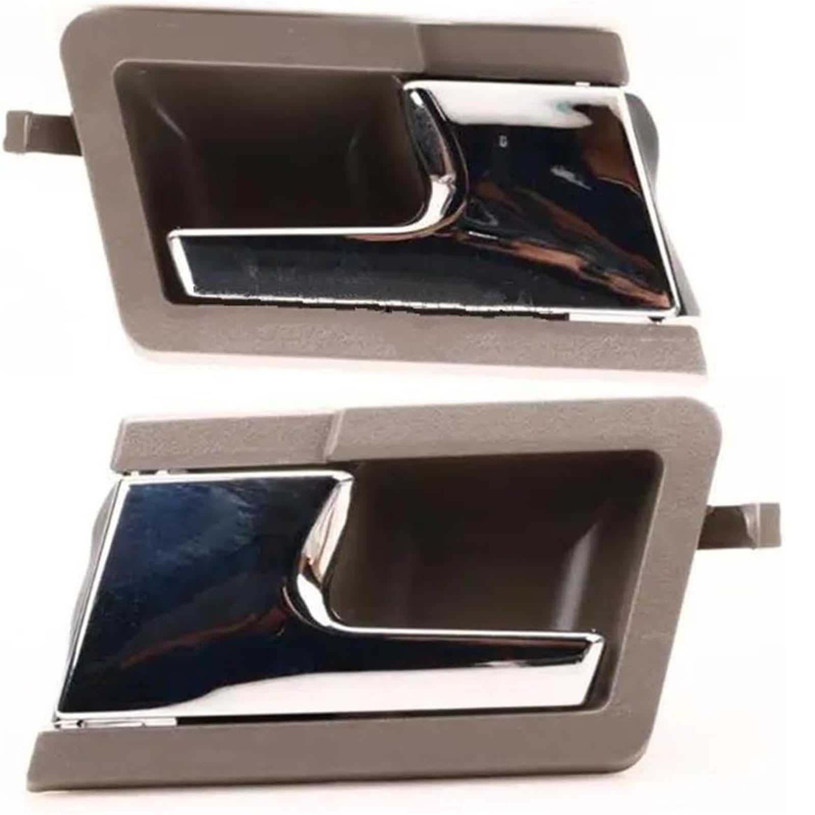 Zynther 1Pair Inside Door Latch Handle Interior Door Handle For Vw Eurovan For Transporter For Caravelle T4 1992-2003 Trim(1Pair)
