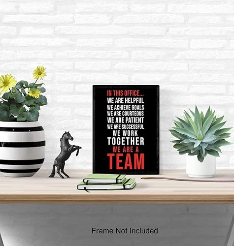 Miniatura 4 de Motivational Office Art Print - Inspirational Typography Wall Art Poster - Unique Home Decor and Gift for Entrepreneurs, Managers, Boss, Leaders -