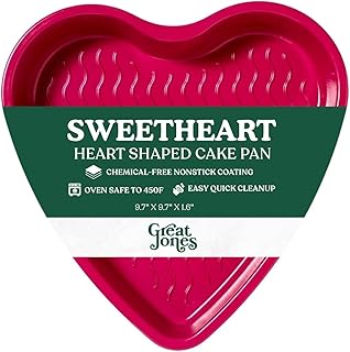 10 Heart Shaped Wedding Cake Ideas for Romantic Weddings 25 Great Jones Sweetheart Heart Shaped Cake Pans | Nonstick, Non Toxic, Alu...