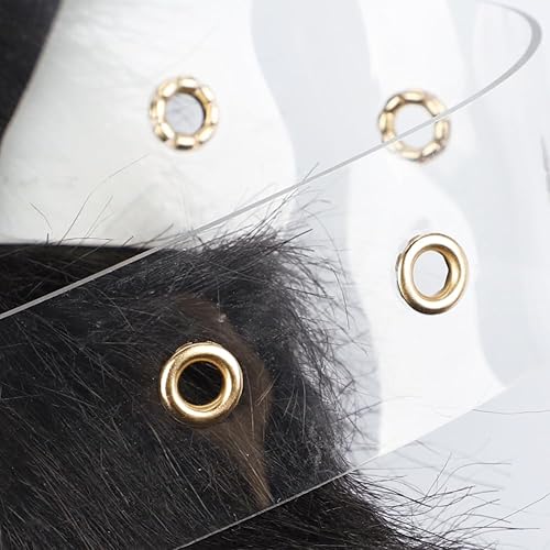 Miniatura 4 de Ibluelover Disfraz de cola de gato de Halloween ajustable, cola de zorro peluda para adultos, disfraz de Navidad para niños