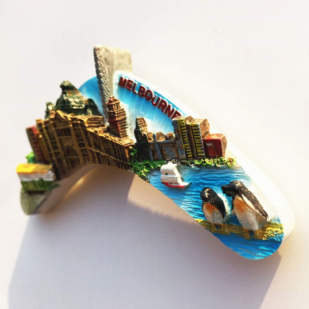 Imán 3D Australia Para Nevera De Viaje, Recuerdo De Resina