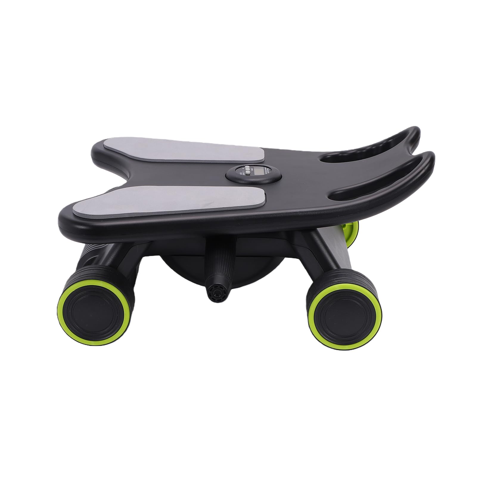 Ab Wheel Roller mit Ellenbogenstütze, Robuster 4-Rad-Kerntrainer für Heim-Fitness-Fitness, 1 Einheit