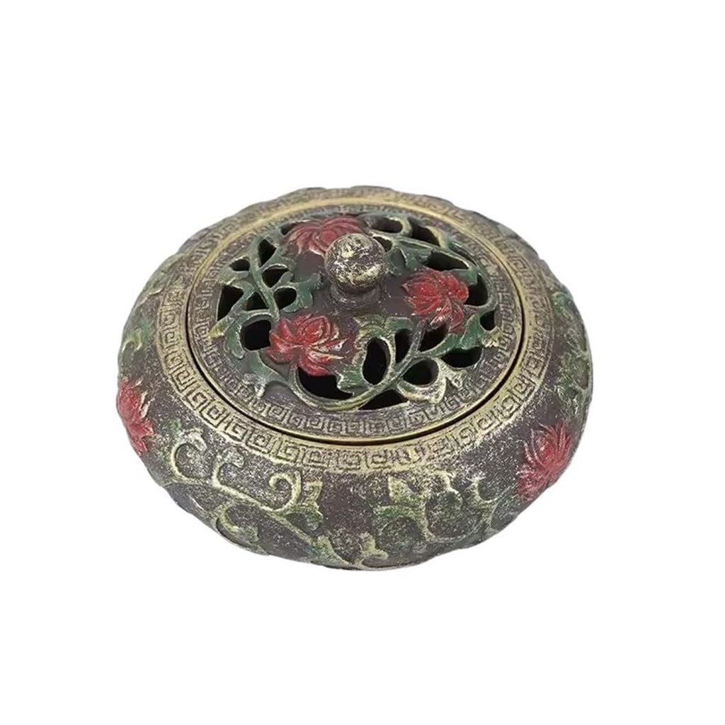 Incense Holder Base Retro Coarse Pottery Agarwood Incense Burner Home Indoor Plate Study Tea Ceremony Aromatherapy