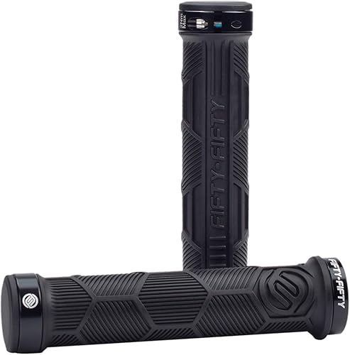 Miniatura 8 de FIFTY-FIFTY Extremos de barra de bicicleta, Extremos de manillar de bicicleta de montaña, Extremos de barra de bicicleta MTB de aleación de