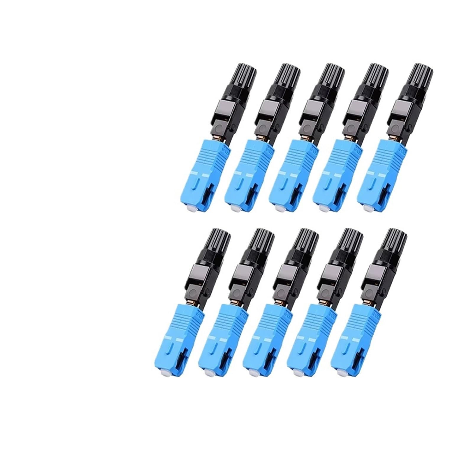 Connecteur rapide de Fiber optique intégré SC UPC, for FTTH, adaptateur de coupleur à froid de Fiber de Fusion réutilisable, outils de connexion, 1 pièce(50pcs)