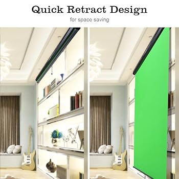 Amazon | Instahibit 引き込み式 6x7フィート プルダウン