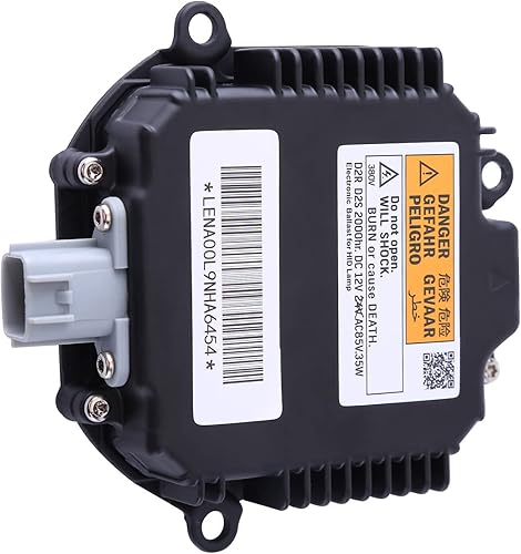 Miniatura 3 de 28474-89904 Módulo de unidad de control de balasto de xenón HID con encendedor y bombilla D2S, compatible con balasto Nissan 350Z Coupe 2003-2009