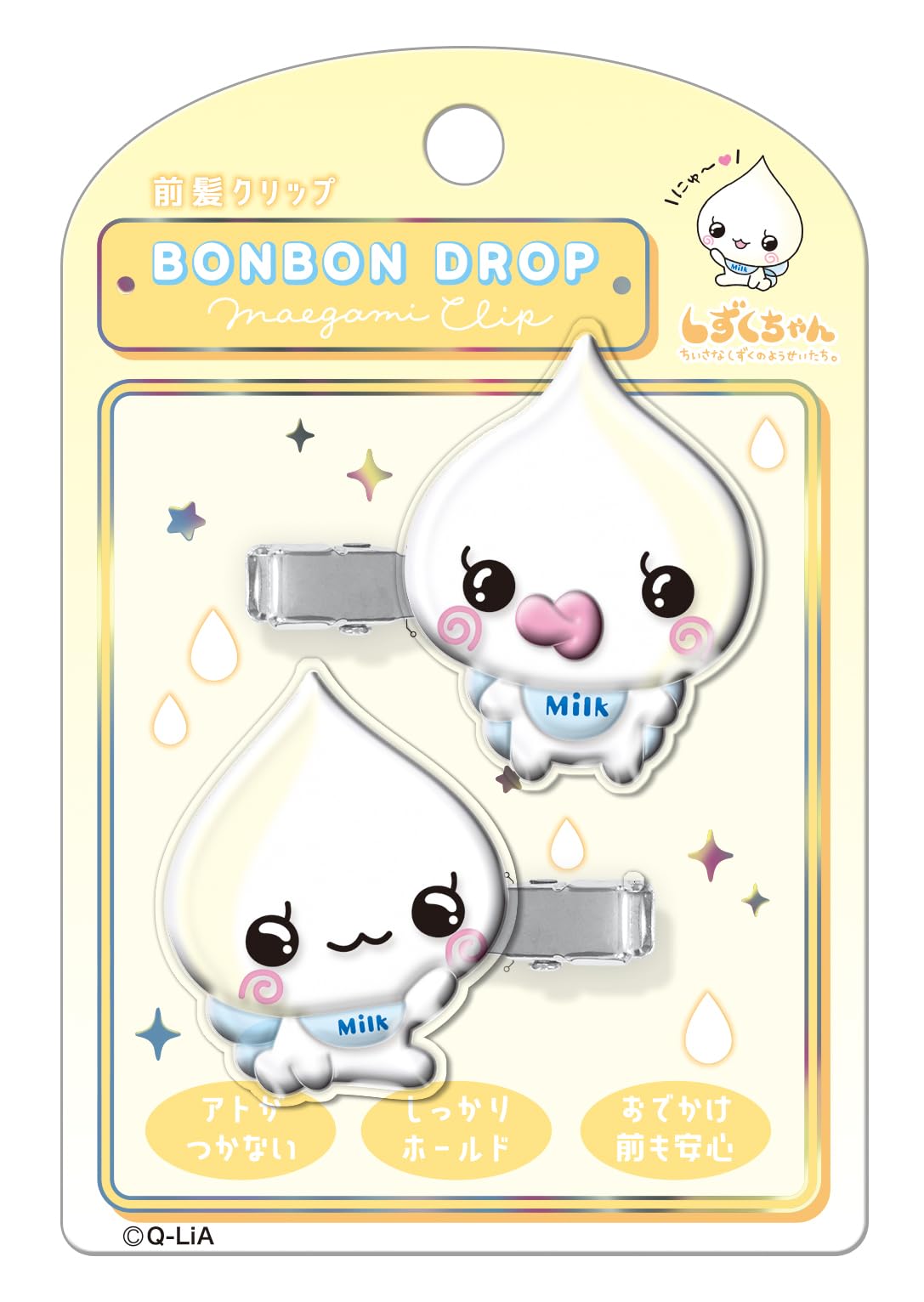 Amazon.co.jp: Coolia Shizuku-chan Hair Clip Bonbon Drop Bangs Clip