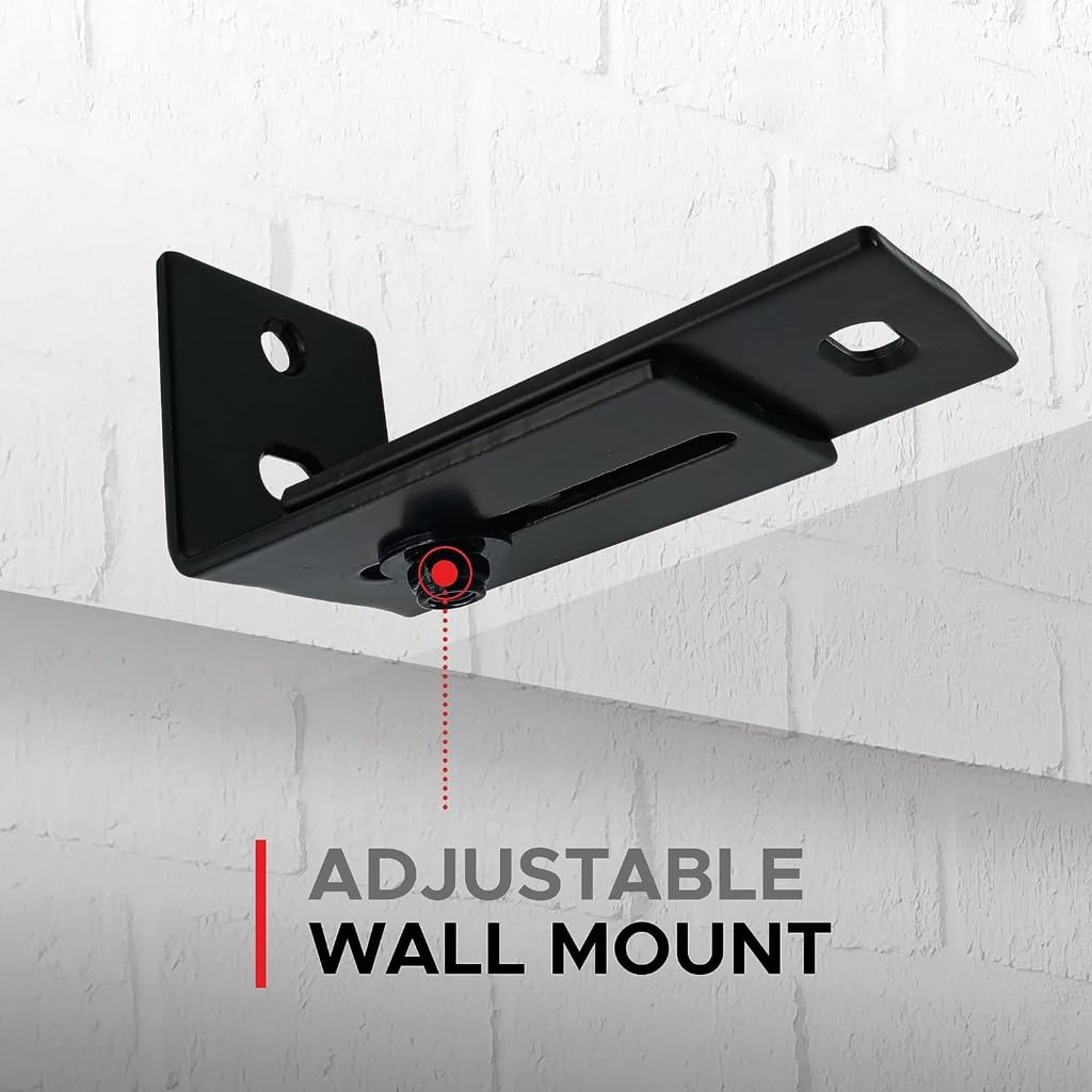 Slide and Adjust Soundbar Montaggio a parete Kit di montaggio a parete universale Soundbar leggero eleva la configurazione del tuo home theater