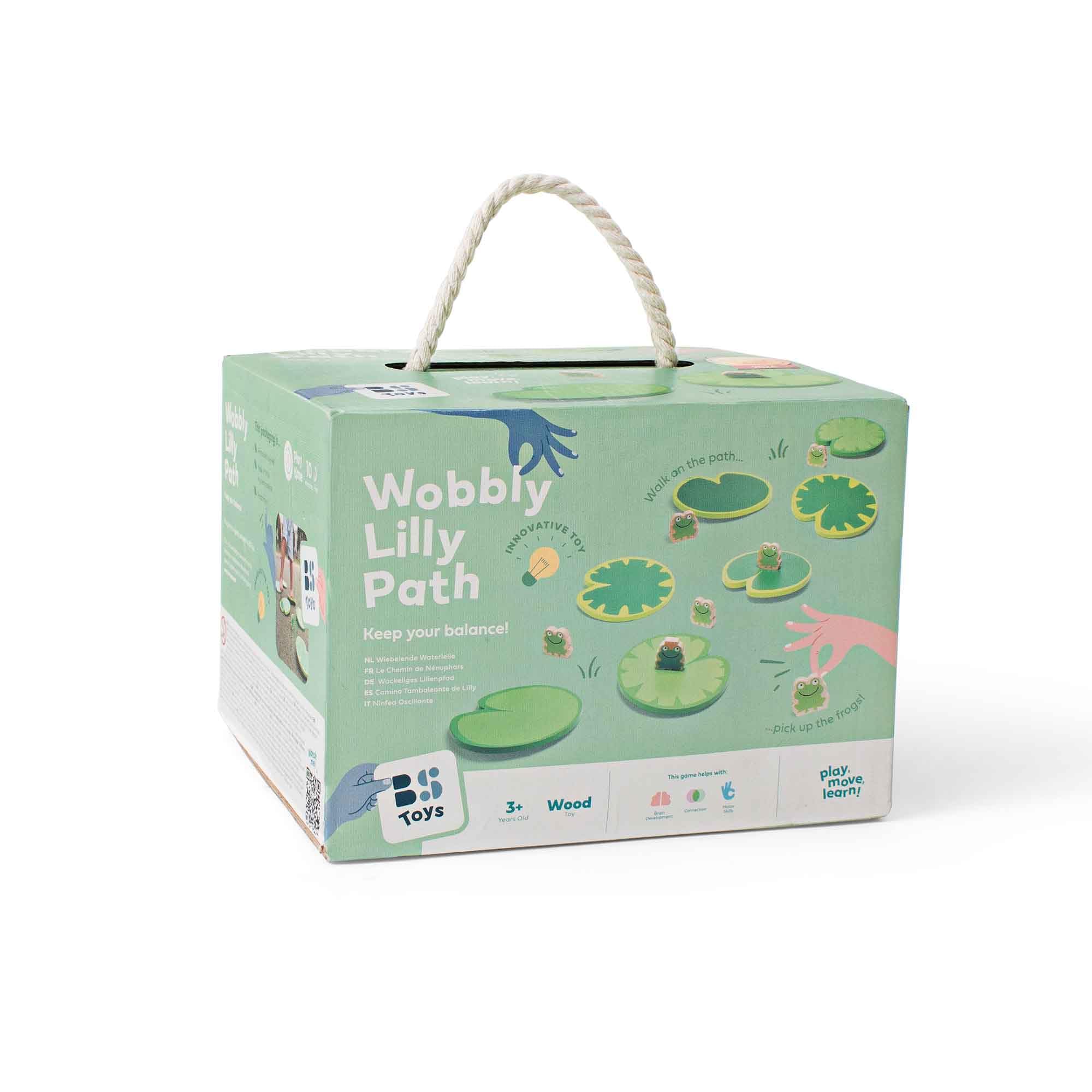 BS Toys - Ścieżka lilii wodnej gry, GA416, Wielokolorowy