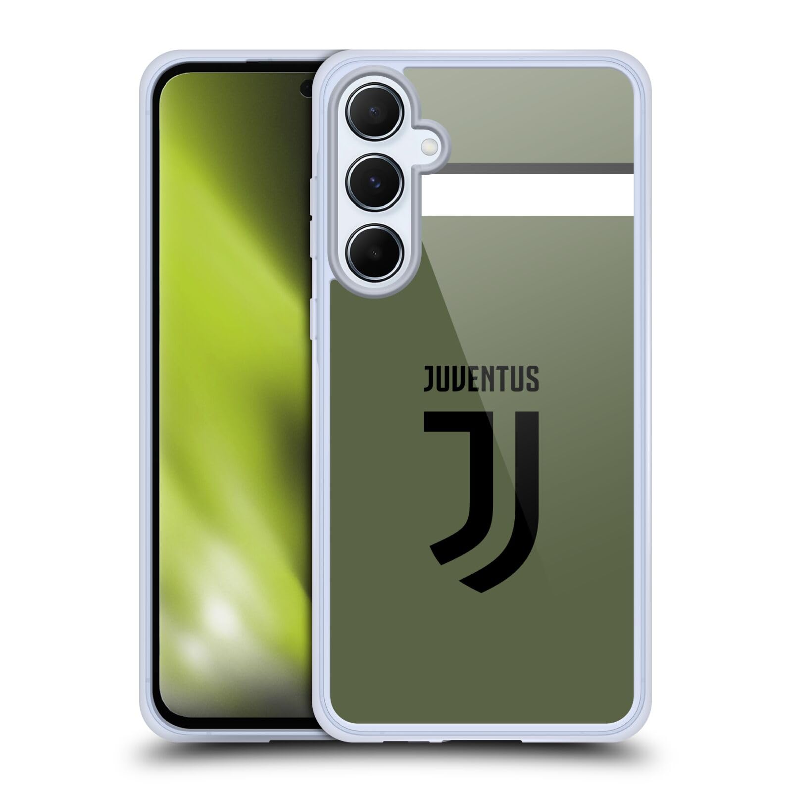 Head Case Designs Licenza Ufficiale Juventus Football Club Terza Maglia 2017/18 Race Kit Custodia in Gel [Protezione di Grado Militare] Compatibile con Samsung Galaxy A55 5G