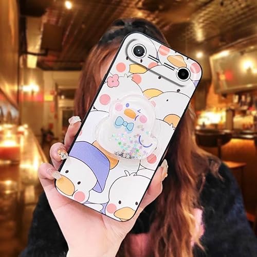 Phone Case Compatible with Tecno Pova Slim 5G/KM7k, Drift Sand Soft Case Cute Skin feel silicone Design Anti-knock Anti-dust Qui