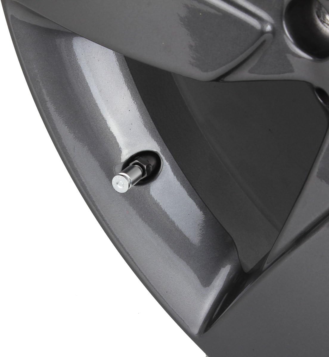 TOMALL Silver Bullet Shell Valve Stem Caps for Automotive Off-Road Truck Bike
