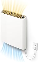 Vista 8 de Smart EnviMAX 1000W Wi-fi Plug-in Electric Wall Heater - Energy Efficient Smart Heaters for Large Rooms - App Controlled Electric Heater with
