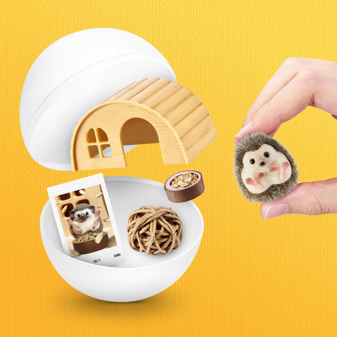 My Mini Pet Series 1 (2 PACK) di ZURU – Capsula Misteriosa Da Collezionare con Animali Domestici in Miniatura, Casa & Accessori, Scopri Adorabili Creature & Playscape per Ragazze e Collezionisti.