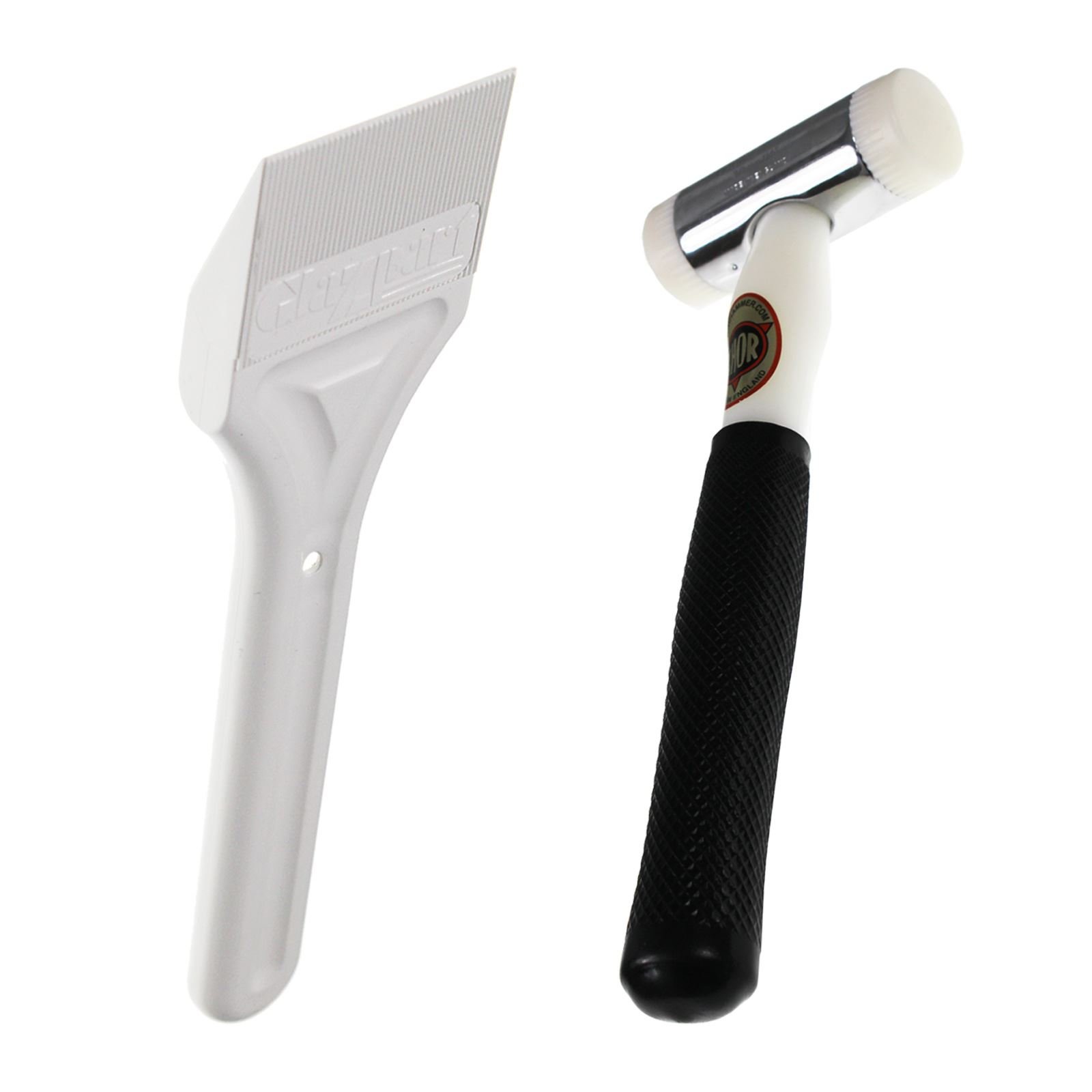 Xpert-60 Chrome Thor 712 38Mm Nylon Hammer & Paddle Glazing/Delglazing Upvc Window/Door Tool Kit