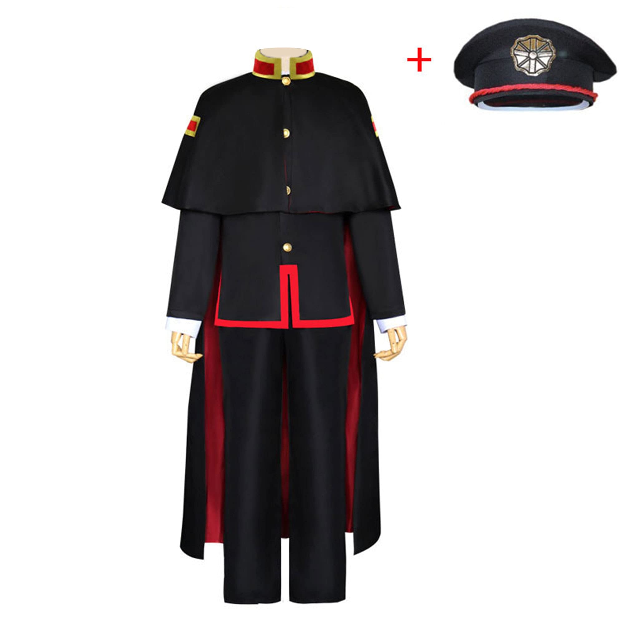 Zhongkaihua Yugi Amane kostium cosplay kapelusz anime mundur pełne garnitury stroje fantazyjne przebranie karnawał Halloween komiks konwencja przebranie impreza