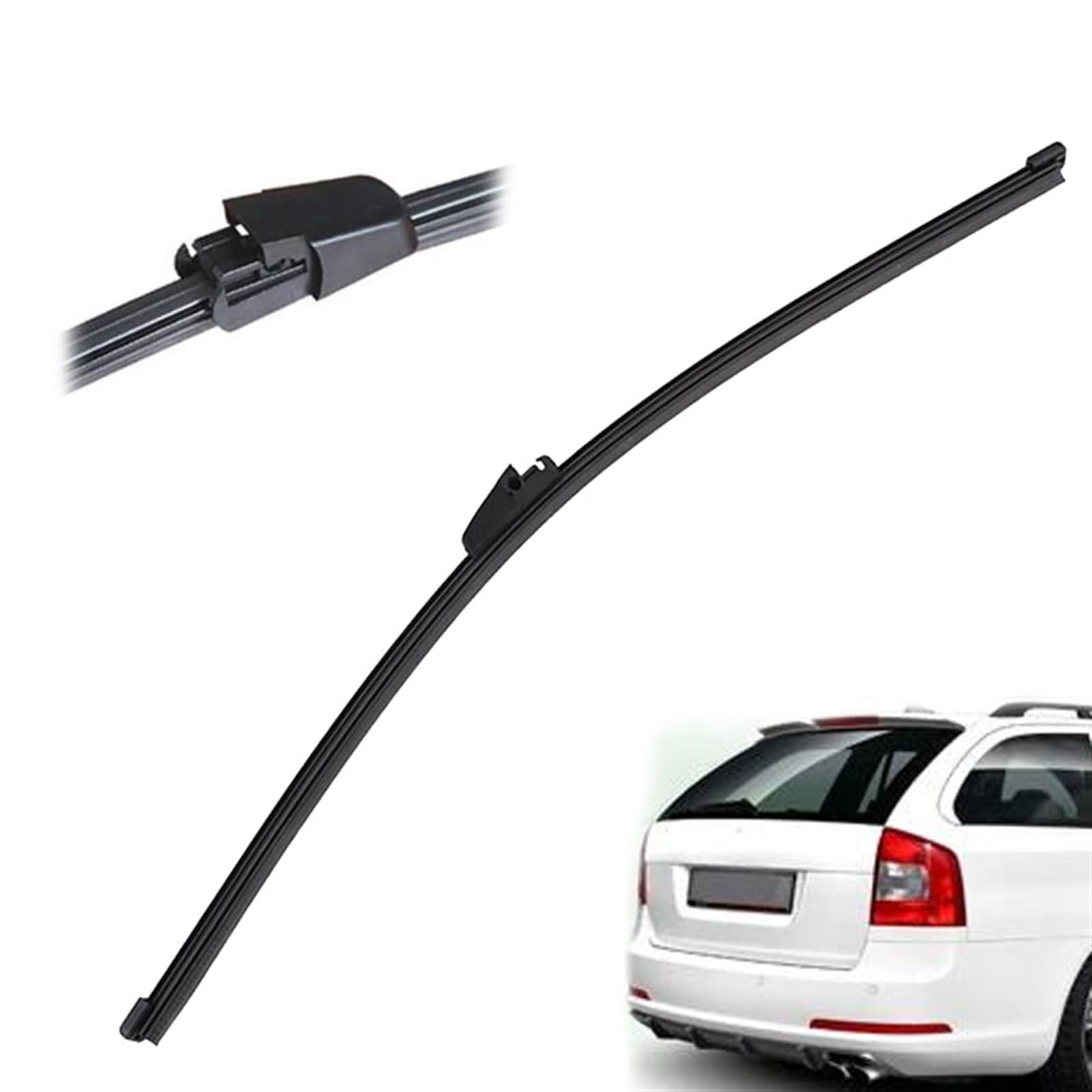 Balai d'essuie-glace arrière 16" anti-bruit pour effacer la pluie sur Skoda Octavia 1Z5