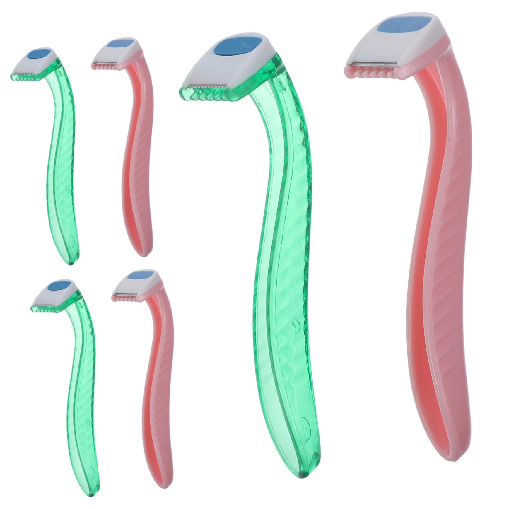 18 Piezas Afeitadoras Mujer para Cuerpo Recortadoras Precisas con Protector para Piernas Brazos Íntima Seguro Color Aleatorio