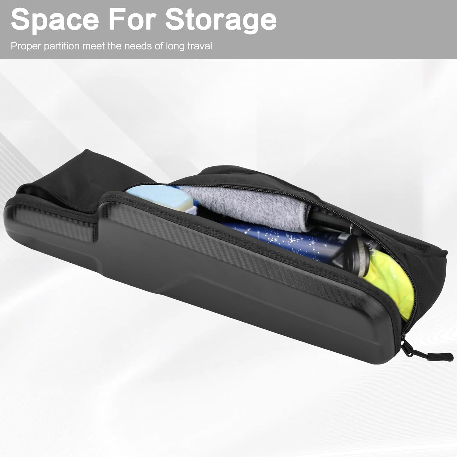 LKV UTV Dashboard Storage Bag No Drilling Waterproof Center Bag Compatible with Polaris General 1000/4 1000 / XP 1000 / XP 4 1000 2016-2024, General 1000 Accessories