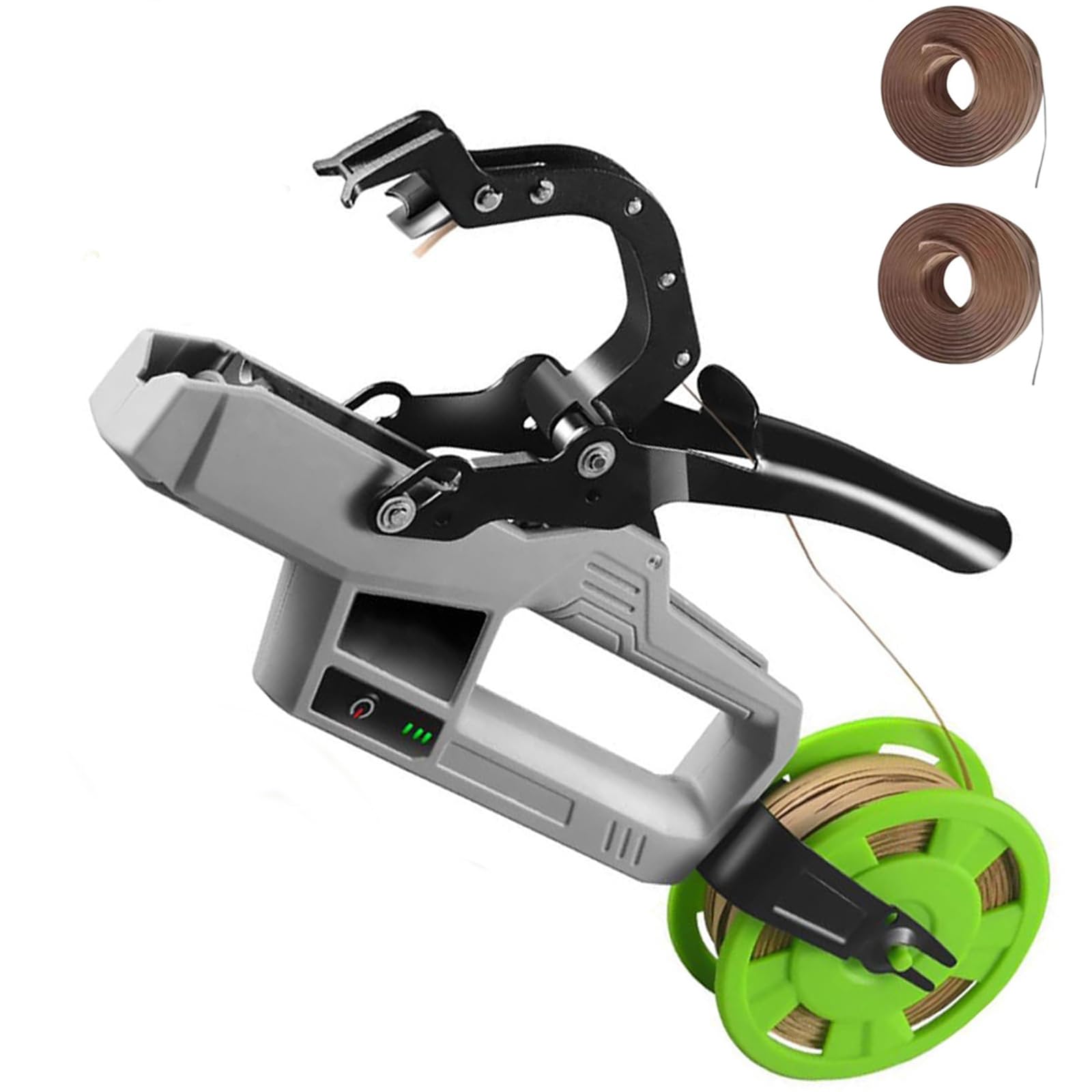 Máquina automática de atado de plantas, herramienta eléctrica de atado de ramas para jardinería, uvas y tomates