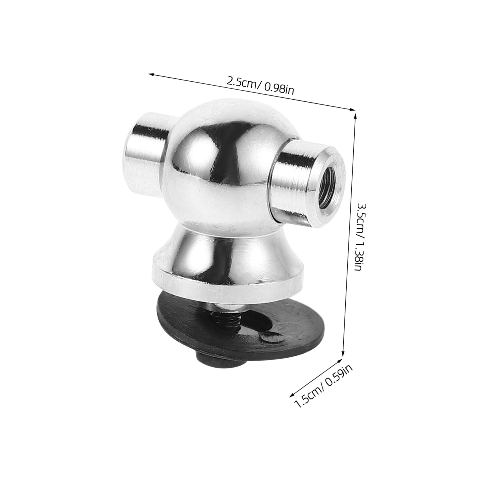 Toddmomy Drum Set Ear Snare Drum Lugs Drum Lugs Parts Snare Lugs Bass Drum Rim Snare Drum Accessories Drum Accessories and Parts Drum Shaft for Right Side Bass Drums Lugs Silver Zinc Alloy