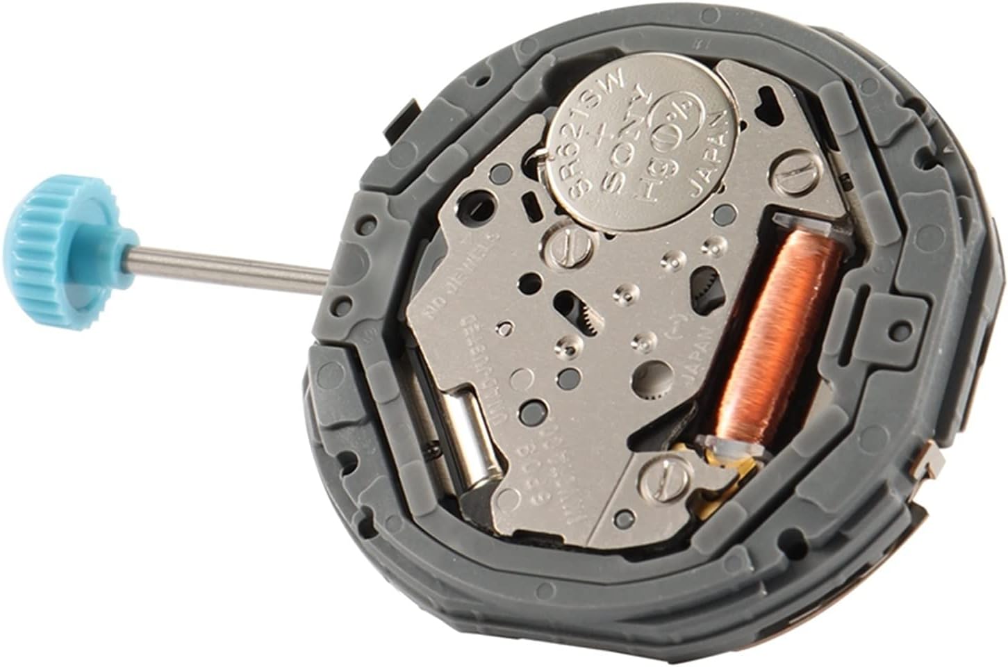 6P09 Movement Replacement Mechanical Automatic Movement Date Display Watch Repair Tool Silver Watch Repair Kits
