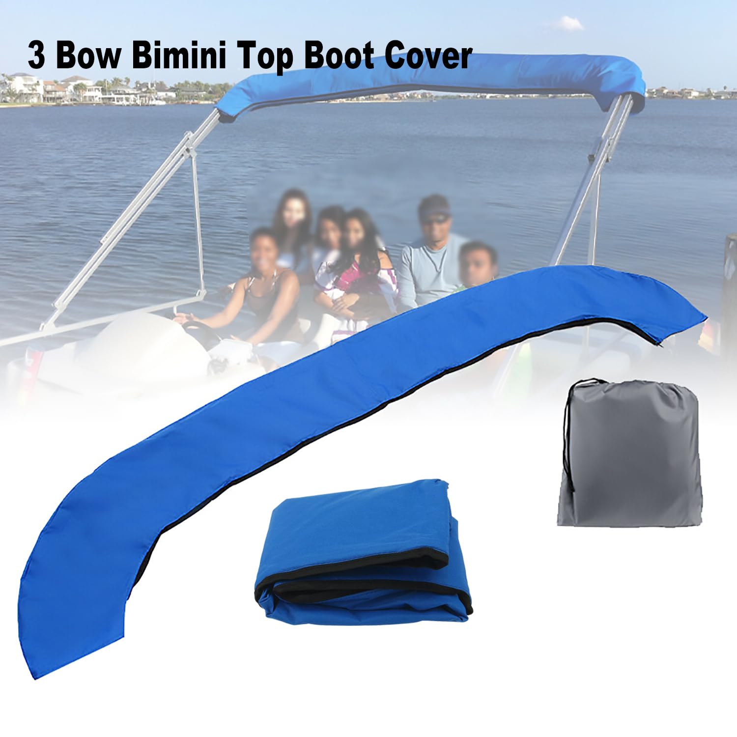 Housse De Rechange Pour Bimini – Oxford Imperméable, Anti-UV, Pliable, Pour Bateau, Kayak !