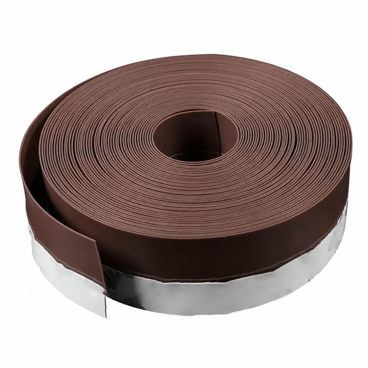 Self Adhesive Window Door Seal Strip Silicone Windproof Silicone Windshield Weather Tape Strip Door Bottom Home Sealing Strip-Brown-Width 35mm-5M