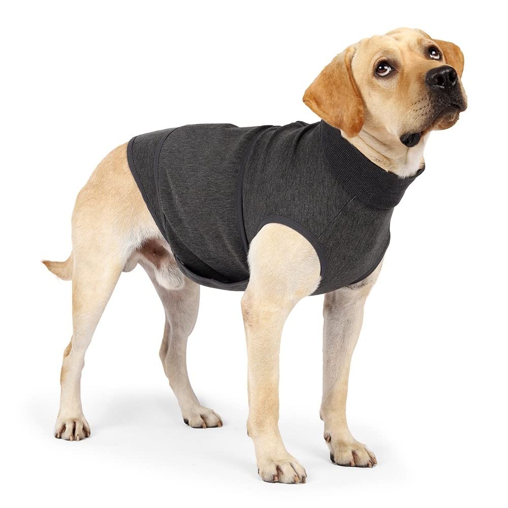 DONGKER Cappotto per Cani Anti-Ansia,Giacca Calmante per Cane Traspirante Gilet Antistress per Animali di Piccola e Media