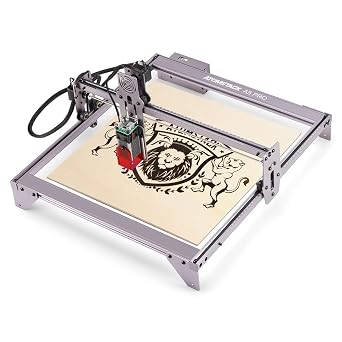 ATOMSTACK A5 Pro Laser Engraving Machine Wood Laser Engraving Cutter, Compressed Light Spot Engraving DIY Laser Mation Edition, Eye Focus Protection, 400x410mm Laser Class 2