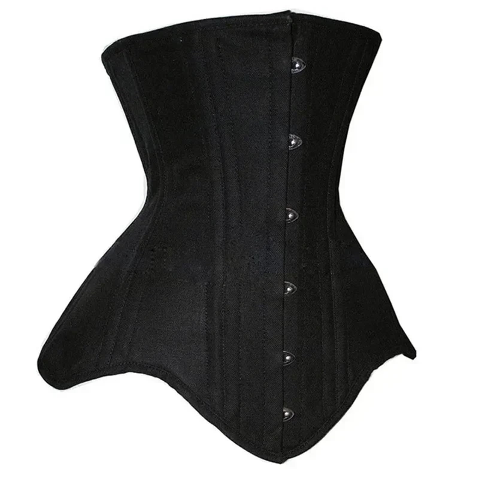 Corsetto Sottoseno 18 con Stecche in Acciaio a Spirale, Modellante for Il Corpo, Sexy, Controllo della Vita, Lungo Busto, Corsetto Top per Donne