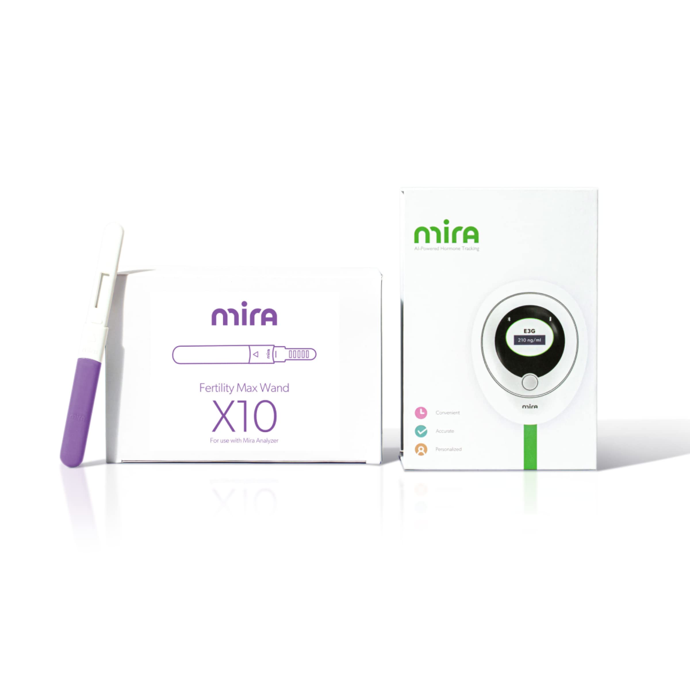 Buy Mira Fertility MAX Starter Kit, Predict & Confirm Ovulation + 6 Day Fertility Window, Mira